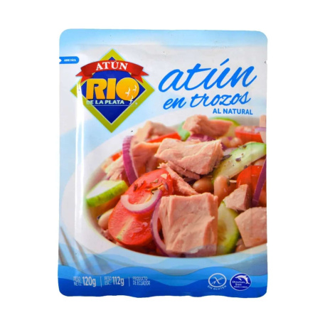 ATUN EN TROZOS NATURAL RIO DE LA PLATA 120GR POUCH