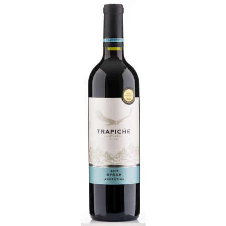 VINO SHIRAZ TRAPICHE 750 ML.