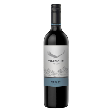 VINO MERLOT TRAPICHE 750 ML