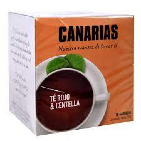 TE ROJO Y CENTELLA CANARIAS X 10 SOBRES