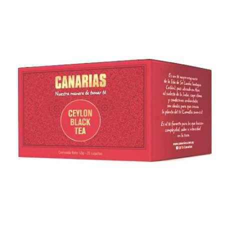 TE NEGRO PREMIUM CANARIAS X 20