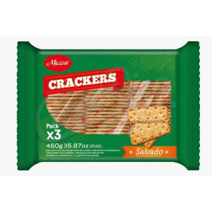 GALLETA CRACKER SALVADO MAZZEI TRIPACK X12