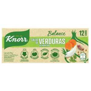 CALDOS KNORR BALANCE VERDURA X 12