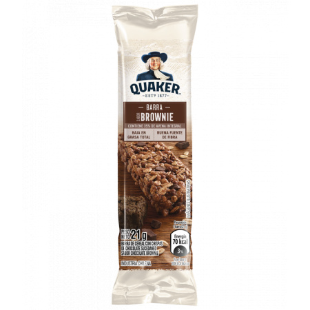 CEREAL EN BARRA QUAKER BROW 21GR