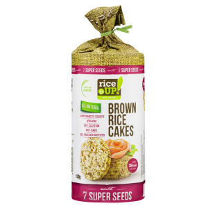 GALLETA DE ARROZ 7 SEMILLAS RICE-UP 120G