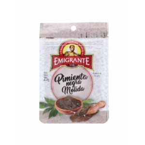 PIMIENTA BLANCA MOLIDA EMIGRANTE 25GR