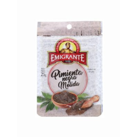 PIMIENTA BLANCA MOLIDA EMIGRANTE 25GR