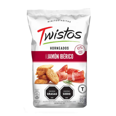 TWISTOS JAMON 95 GR