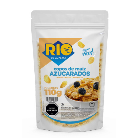 COPOS DE MAIZ AZUCARADO RIO DE LA PLATA 110GR.
