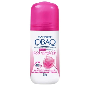 DESODORANTE OBAO ROLL-ON ROSA TENT. 65GR