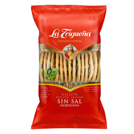 GALLETA SIN SAL LA TRIGUEÑA 500 GR.