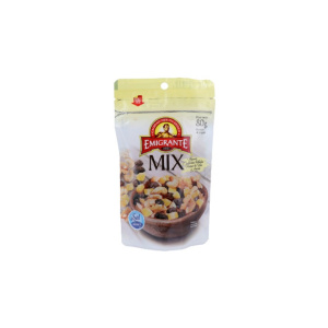 MIX EMIGRANTE NUECES+CASTAÑAS+PASAS+ANANÁ 80G