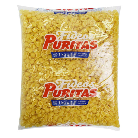 FIDEOS SEMOLADOS PURITAS PAMPERITO 1KG