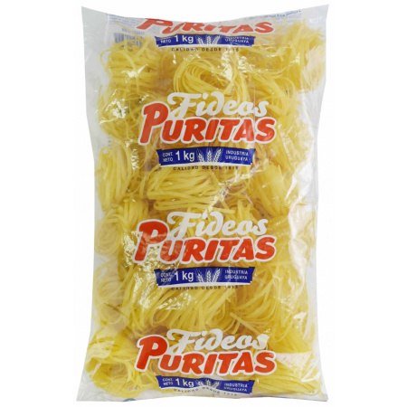 FIDEOS SEMOLADOS PURITAS ENTREFINOS 1 KG