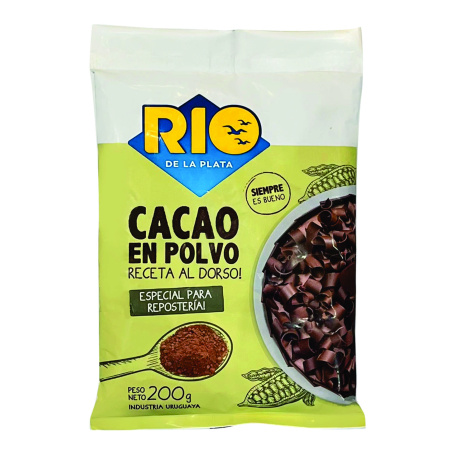 CACAO RIO DE LA PLATA 200 GR.