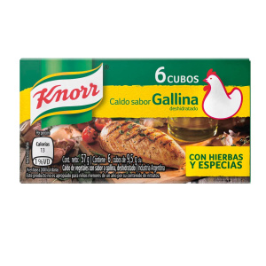 CALDOS KNORR TRIPLE GALLINA X6