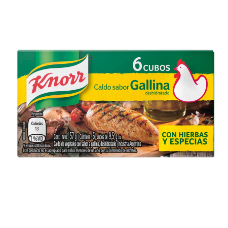 CALDOS KNORR TRIPLE GALLINA X6