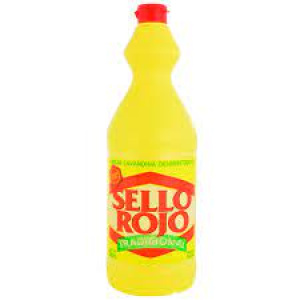 AGUA CLORADA SELLO ROJO 1 LT