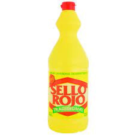 AGUA CLORADA SELLO ROJO 1 LT