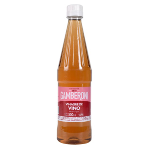 VINAGRE DE VINO GAMBERONI 500 ML