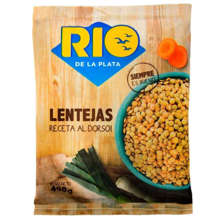 LENTEJAS RIO DE LA PLATA 400GR.