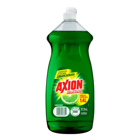 DETERGENTE AXION LIMON 1.350ML