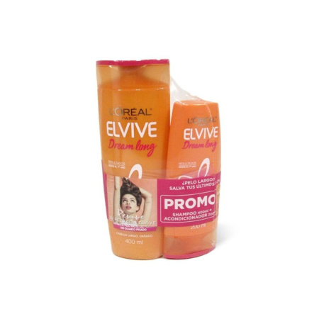 PACK ELVIVE DREAM LONG 370ML+200ml