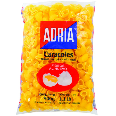 FIDEOS AL HUEVO ADRIA MOÑA-CORBATITA-MOÑITA 500GR