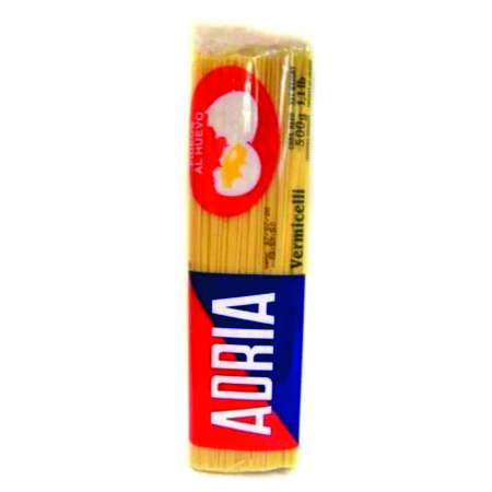 FIDEOS AL HUEVO ADRIA VERMICHELLI 500 GR