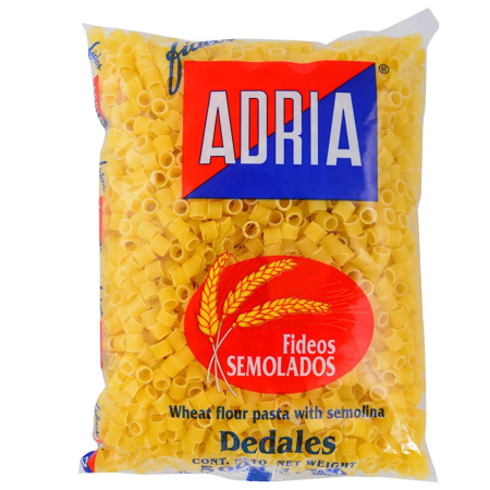 FIDEOS SEMOLA ADRIA MACARRON 1 KG