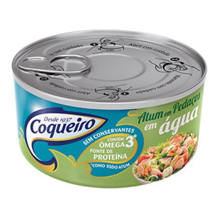 ATUN AL AGUA COQUEIRO 170GR.