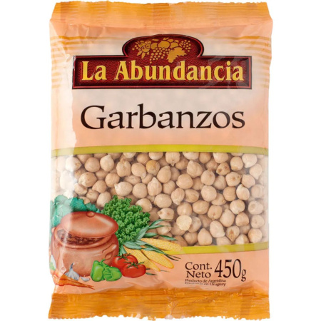 GARBANZOS LA ABUNDANCIA 450 GR