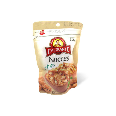 NUECES PELADAS EL EMIGRANTE 80 GR