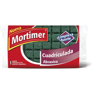 ESPONJA MORTIMER CUADRITOS ABRASIVA-