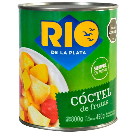 COCKTAIL FRUTA RIO DE LA PLATA 800GR