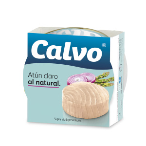 ATUN AL NATURAL CALVO 80 GR.