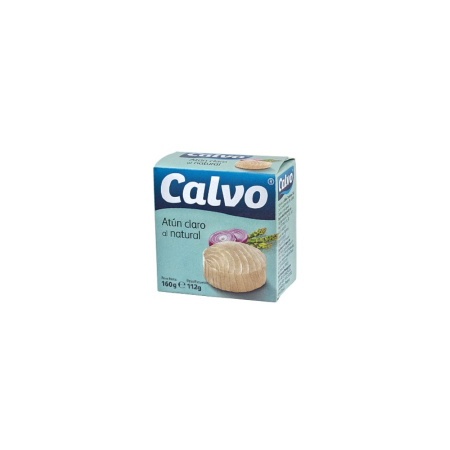 ATUN AL NATURAL CALVO 160 ML