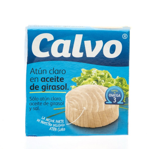 ATUN AL ACEITE CALVO 80 GR.