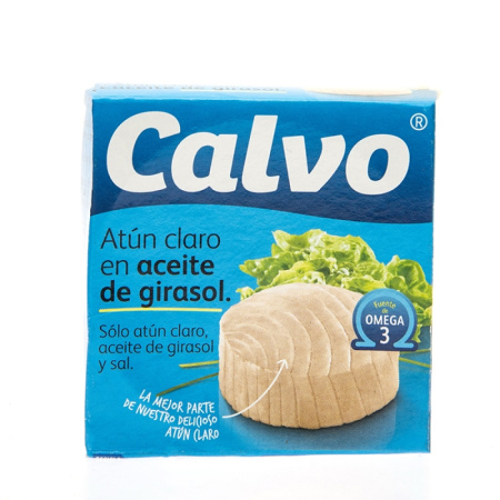 ATUN AL ACEITE CALVO 80 GR.