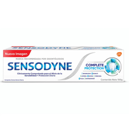 CREMA DENTAL SENSODYNE COMPROBADA PROTECCION 100G.
