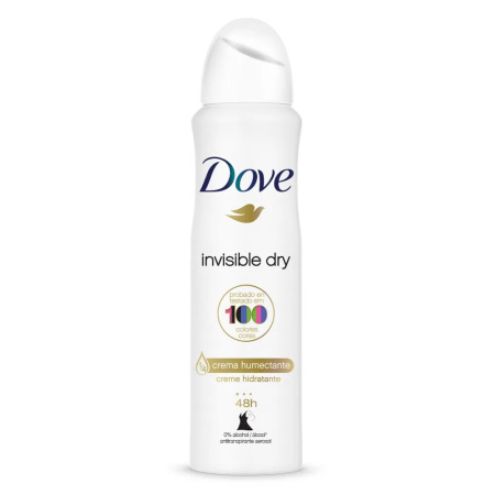 DESODORANTE DOVE AERO AP INVISIBLE DRY 150ML