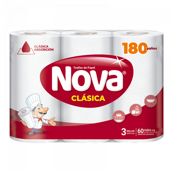 TOALLAS COCINA NOVA X3 150MT - Cofas