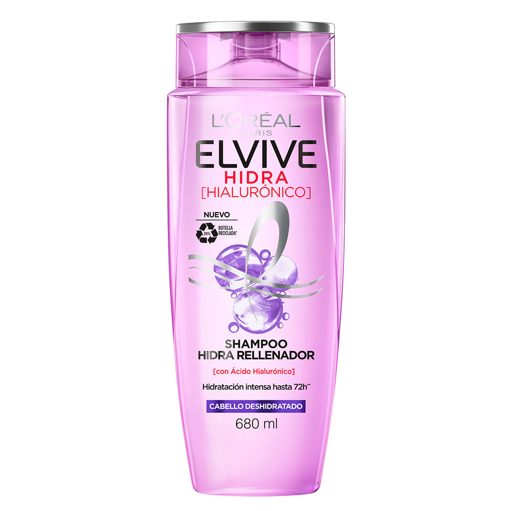 CHAMPU ELVIVE HIALURONICO 680ML - Cofas