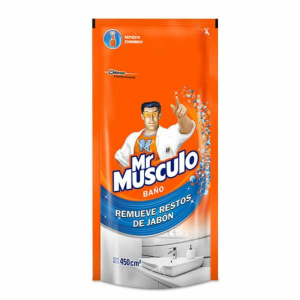 LIMPIADOR MR MUSCULO BAÑO DOY PACK 450 ML