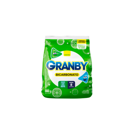 JABON EN POLVO GRANBY BLANQUEADOR 800GR