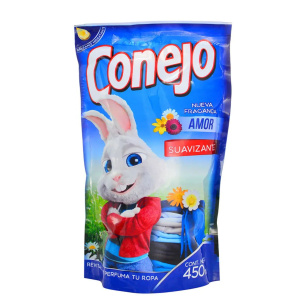 SUAVIZANTE CONEJO AMOR DOY PACK 450ML