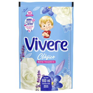 SUAVIZANTE VIVERE CLASICO DOY PACK 900ML.