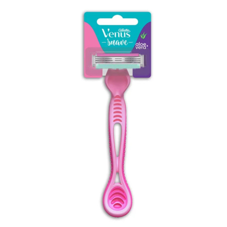 MAQUINA DE AFEITAR VENUS 3 SIMPLY ROSA X1