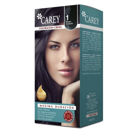 TINTA CAREY NEGRO AZULADO 520/1