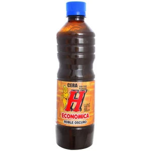 CERA "H" ECONÓMICO MADERA ROBLE OSCURO 500 ML